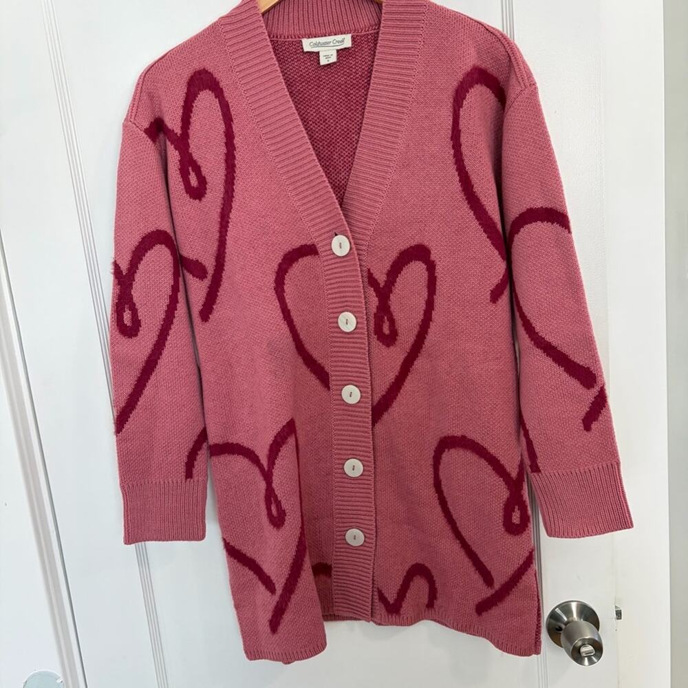 Coldwater Creek Love Notes oversized Cardigan Swearer - Picture 12 of 14